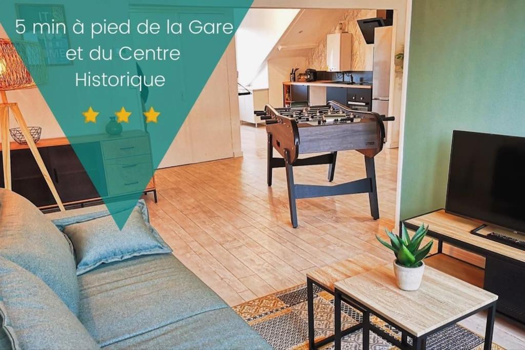 Le Convivial F - Tout Equipe - Centre-Ville Gare Montluçon Екстериор снимка